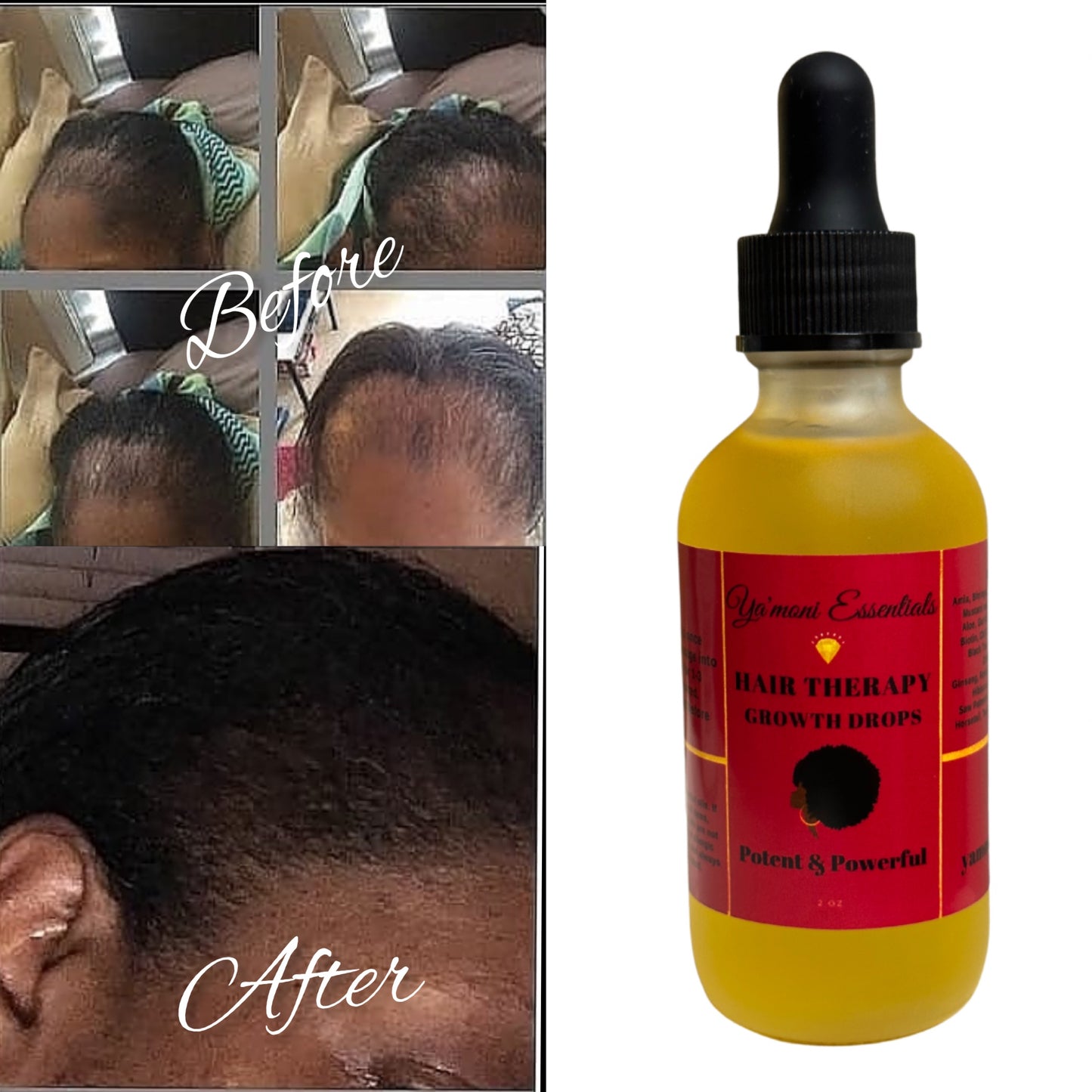 Hair Therapy Growth Drops 2oz